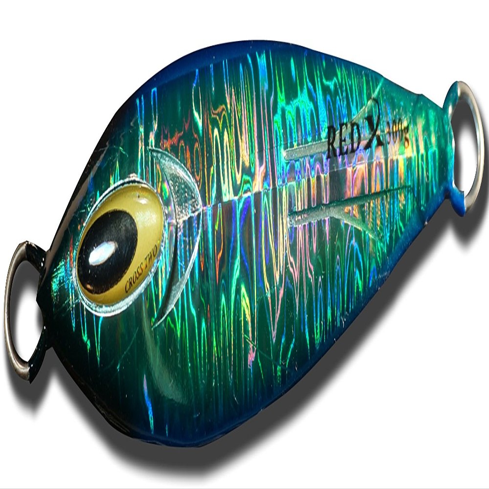 Kato Seiko XIICRSSTWO RED X Emerald BL, 7.1 oz (200 g), Emerald BL, 7.1 oz (200 g), Metal Jig Lure