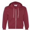 Anvil Adult Combed Ringspun Fashion Full-Zip Hood, INDEPENDENCE RED, XXX-Large view 1