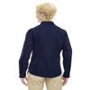 Ash City Core 365 Operate Ladies Twill Shirt, Classic Navy 849, Medium view 2