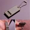 Survival Whistle. Durable Black Plastic. Key Chain. Three Different Tones. 2-3/4" x 1" (5 Pack) view 3