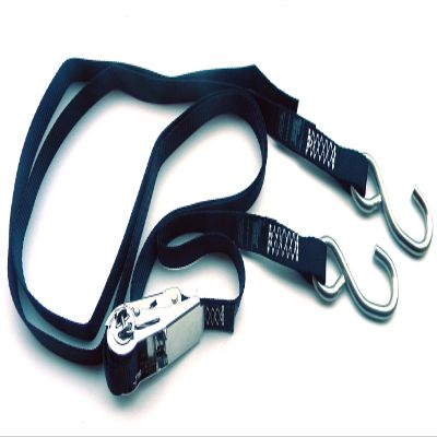 Rod Saver Stainless Steel Ratchet Gunwale Tie-Down - 1" x 10'