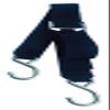 Rod Saver Gunwale Stainless Steel Roller Buckle Tie-Down, 16' view 1