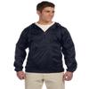 Harriton Men's Nylon Packable Pullover Hooded Jacket, ROYAL/NAVY, XX-Large view 2