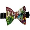 EmilyRose Couture Super Heroes-Sci Fi Bow Ties (Group 2 of 2) (Medium (6-12 Year Olds), Comic/Hulk) view 3