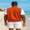 Akwa Mens Golf Vest Lightweight Waterproof Pullover Wind Vest for Men V-Neck Sweater Performance Outerwear Layer Big & Tall view 3