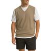 Akwa Mens V-Neck Golf Vest Lightweight Waterproof Pullover Sweater Wind-Resistant Layer Made in USA Performance Outerwear view 1