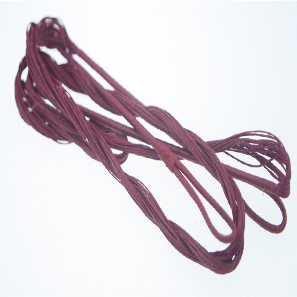 60X Custom Strings Red 16 Strand Dacron B50 Longbow Bowstrings Bow (Multiple Sizes) (48 INCH)