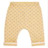 Ecoable Baby & Toddler Girls Reversible Pants, Organic Cotton, Apricot Stripes (9-12 Months) view 1