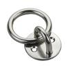 2PC Stainless Steel Round Eye Plate 8mm / 5/16 Eye Hook + Ring for Marine Boat view 1