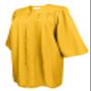 GradPlaza Matte Choir Robe for Church Baptism Officiant Confirmation Costume,Graduation Gown for School,Judge Robe,Pastor Robes Gold Size 45 view 3