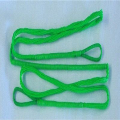 60X Custom Strings Flo Green 14 Strand Dacron B50 Longbow Bowstrings Bow (Multiple Sizes) (68 INCH)