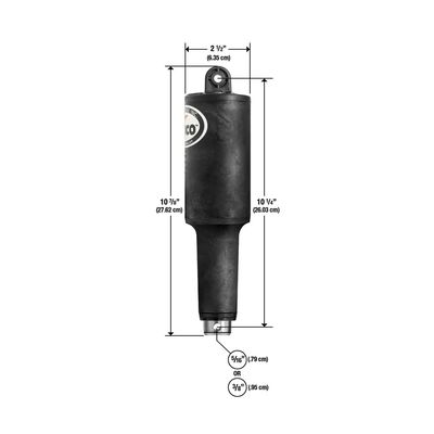 Lenco 101XDS Short Extreme Duty Actuator - 12V - 2-1/4" Stroke w/3/8 Hardware