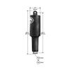 Lenco 101XDS Short Extreme Duty Actuator - 12V - 2-1/4" Stroke w/3/8 Hardware view 1