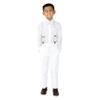 Spring Notion Boys' Flat Front Dress Pants 2T White view 3
