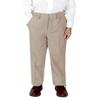 Spring Notion Boys' Flat Front Dress Pants 20 Tan view 2
