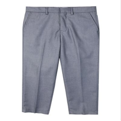 Spring Notion Boys' Flat Front Dress Pants 20 Grey