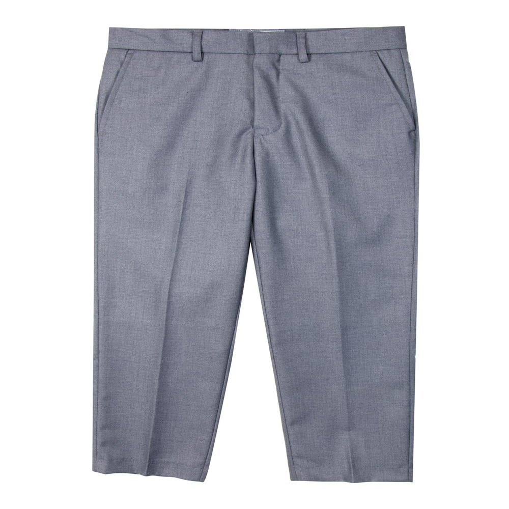 Spring Notion Boys' Flat Front Dress Pants 20 Grey