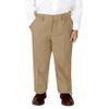Spring Notion Boys' Flat Front Dress Pants 18 Khaki view 2