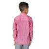 Spring Notion Big Boys' Long Sleeve Gingham Shirt 16 Red view 3