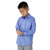 Spring Notion Big Boys' Long Sleeve Gingham Shirt 12 Blue view 2