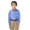Spring Notion Big Boys' Long Sleeve Gingham Shirt 12 Blue view 4