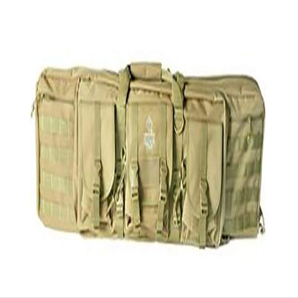 AMERICAN TACTICAL IMPORTS Rukx Gear 36" Tactical Double Gun Case, Tan Large