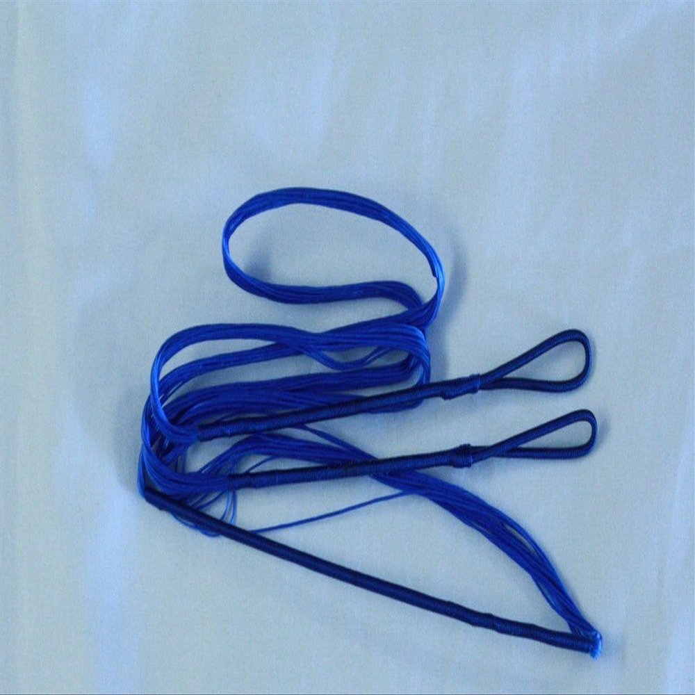 60X Custom Strings Blue 12 Strand Dacron B50 Longbow Bowstrings Bow (Multiple Sizes) (45 INCH)