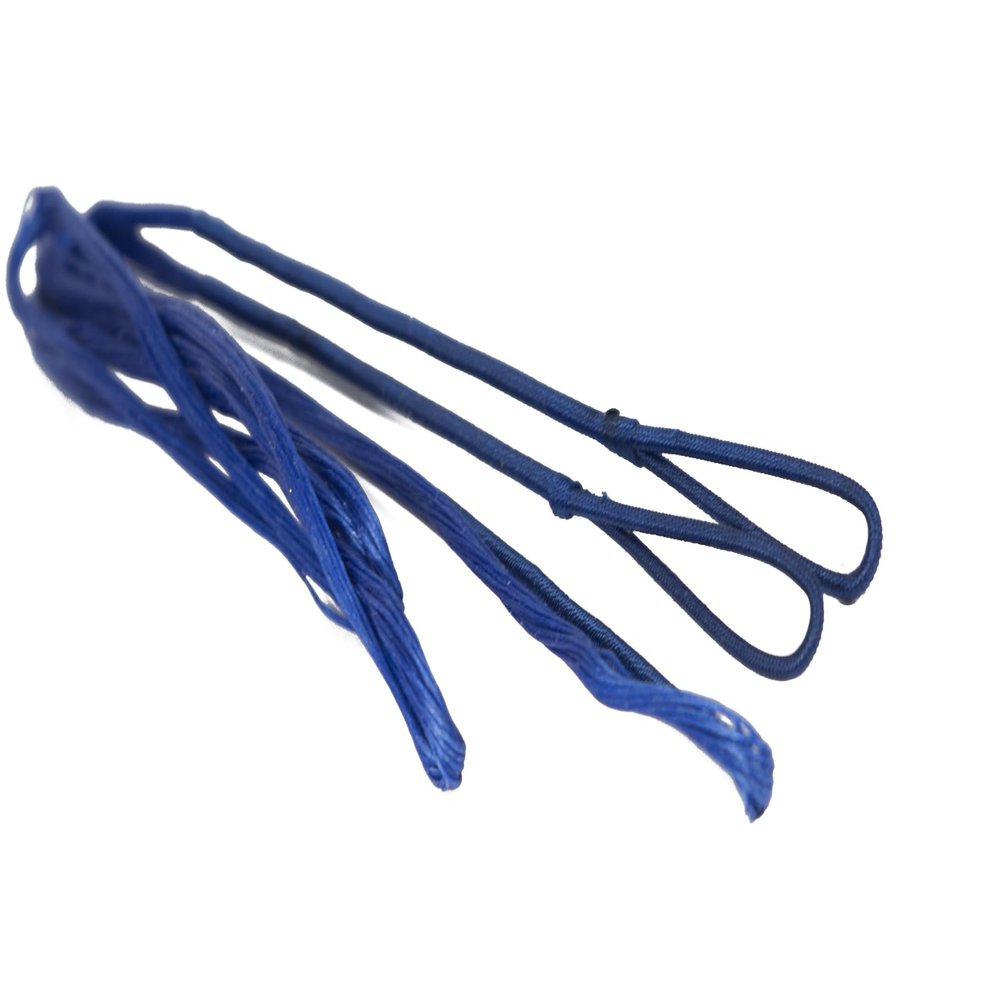 60X Custom Strings Blue 16 Strand Dacron B50 Longbow Bowstrings Bow (Multiple Sizes) (65 INCH)