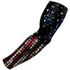 B-Driven Premium Pro-Fit Sports Compression Arm Sleeve (Single) Patriotic Designs Baseball Arm Sleeves - Men Women Youth view 1