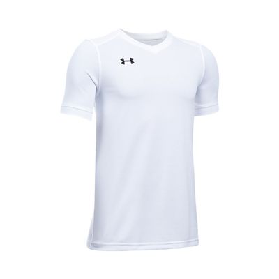 Under Armour Kids' UA Threadborne Match Jersey Youth X-Large White