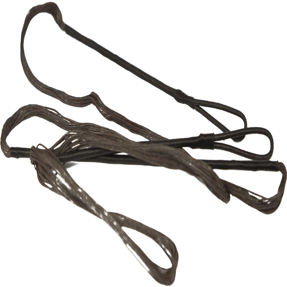 60X Custom Strings Brown 14 Strand Dacron B50 Longbow Bowstrings Bow (Multiple Sizes) (68 INCH)