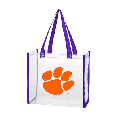 Clemson University Tigers Clear Regulation Sized Stadium Tote