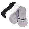 Women's Rayon from Bamboo Fiber No Show Invisible Sock Liners - S/M, A99, 3 pr view 4