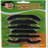 Fuzzy Mustache Self-Adhesive Set (2 Pices) view 1