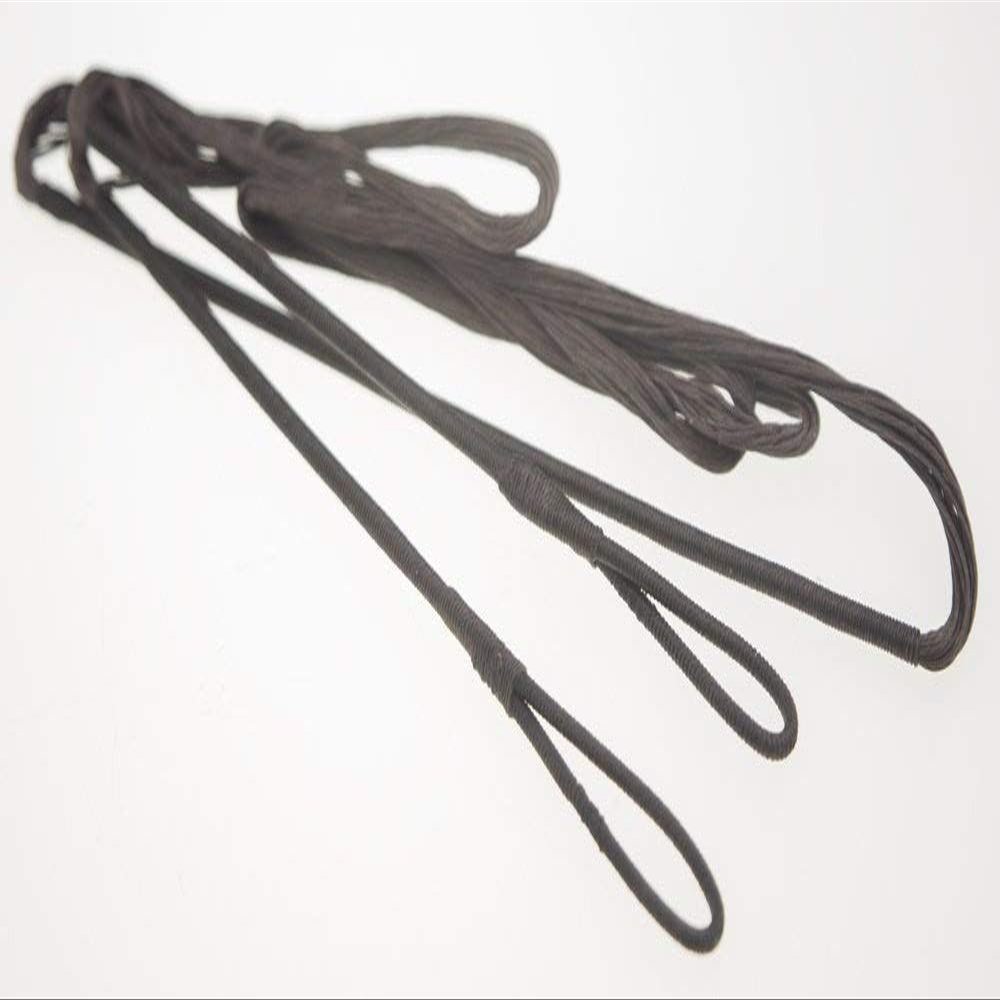 60X Custom Strings Brown 18 Strand Dacron B50 Longbow Bowstrings Bow (Multiple Sizes) (59 INCH)