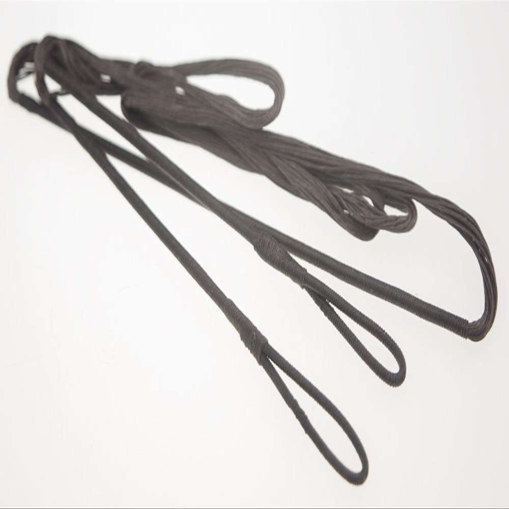 60X Custom Strings Brown 18 Strand Dacron B50 Longbow Bowstrings Bow (Multiple Sizes) (48 INCH)
