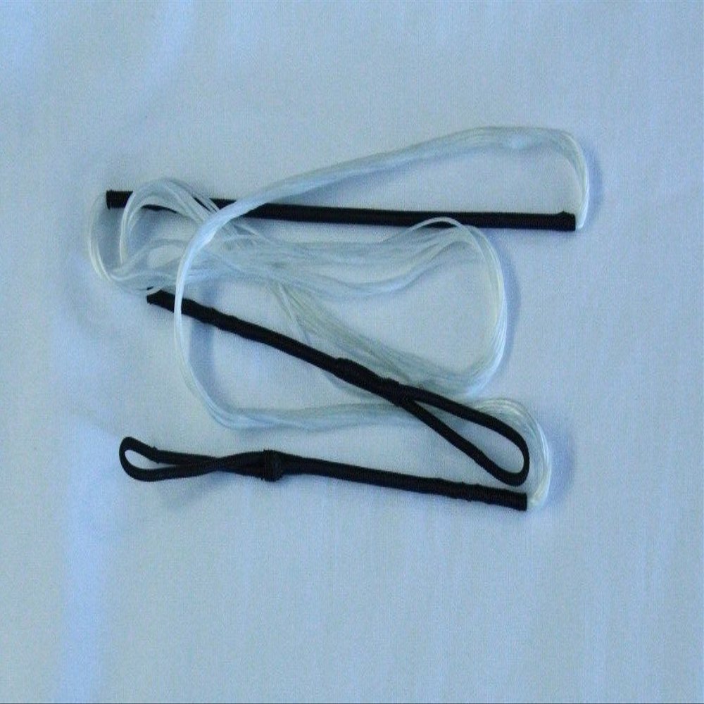 60X Custom Strings White 18 Strand Dacron B50 Longbow Bowstrings Bow (Multiple Sizes) (49 INCH)