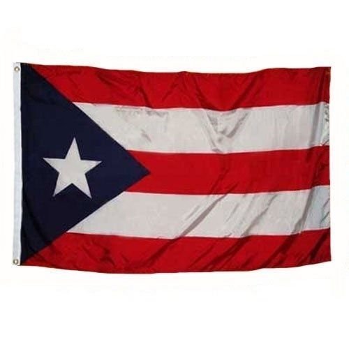 3X5 Puerto Rico Rican Weather Resistant Poly Flag 3X5' 'Banner Brass Grommets