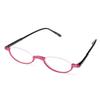 NYFASHION101 Unisex Half Frame Semi Rimless Oval Reading Glasses - PK, 1.5 view 1