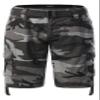 Guytalk Men's Camo Cargo Military Short Grey camo 38 view 1