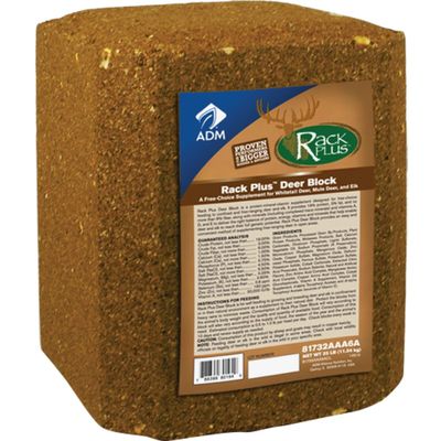 ADM Animal Nutrition 81732AAA6A Deer/Elk Block, 25 lb.