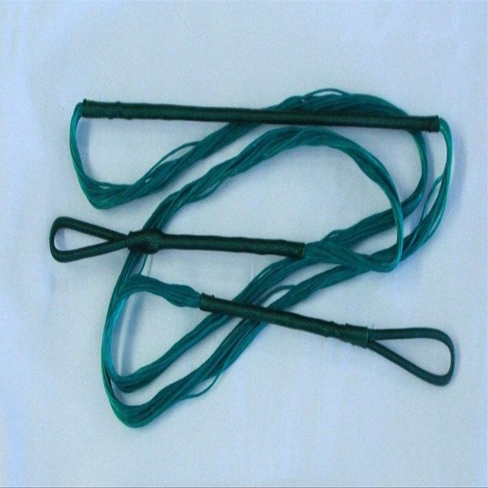 60X Custom Strings Green 18 Strand Dacron B50 Longbow Bowstrings Bow (Multiple Sizes) (47 INCH)