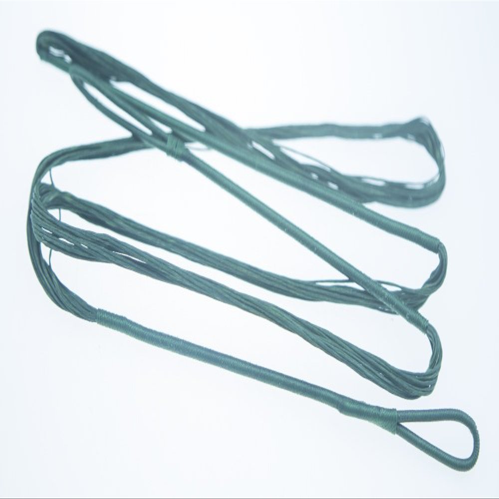 60X Custom Strings Green 18 Strand Dacron B50 Longbow Bowstrings Bow (Multiple Sizes) (57 INCH)