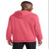 Port & Co Beach Wash Garment-Dyed Pullover Hooded Sweatshirt-PC098H-L-Fruit Punch view 2