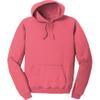 Port & Co Beach Wash Garment-Dyed Pullover Hooded Sweatshirt-PC098H-L-Fruit Punch view 4