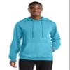 Port & Co Beach Wash Garment-Dyed Pullover Hooded Sweatshirt-PC098H-L-Tidal Wave view 1
