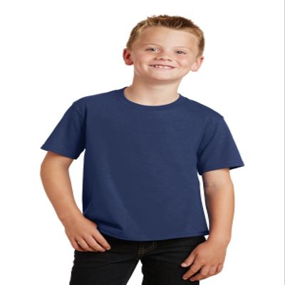 Port & Company Youth Fan Favorite Tee S Team Navy
