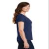 Port & Company Ladies Fan Favorite V-Neck Tee. LPC450V Team Navy S view 3