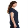 Port and Company Fan Favorite V-Neck Tee (LPC450V) Deep Navy, XL view 2