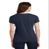Port and Company Fan Favorite V-Neck Tee (LPC450V) Deep Navy, XL view 3